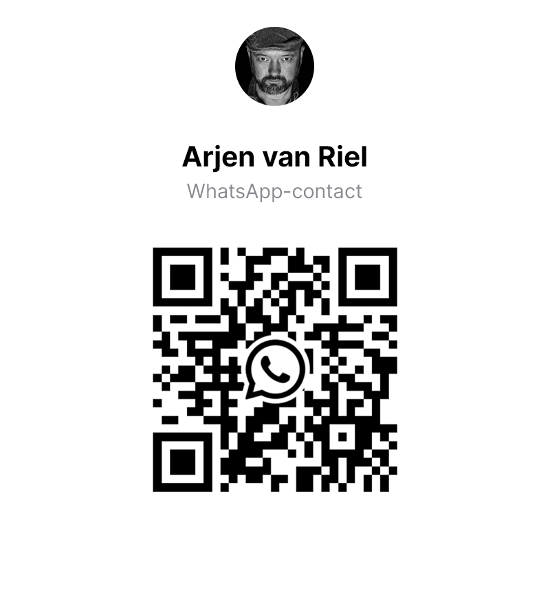 Whatsapp button Arjen van Riel