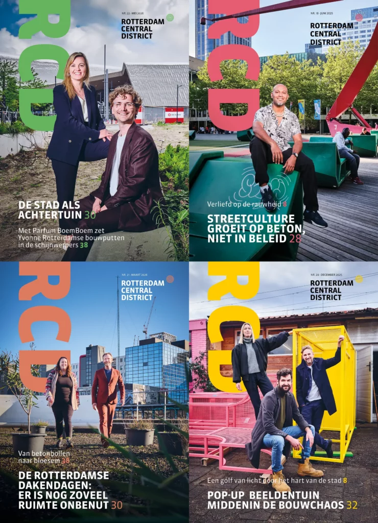 Rotterdam Central District Magazine Covers